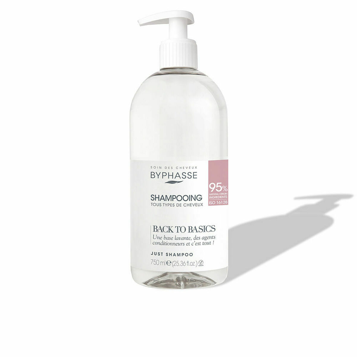 Daglig användning schampo Byphasse Back To Basics 750 ml